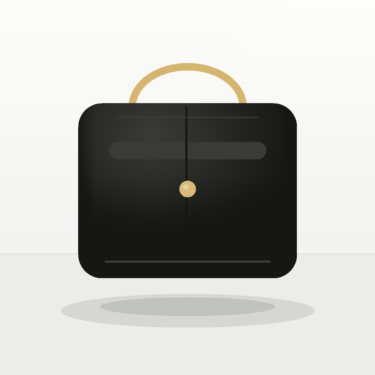 Celineau Archive Black Commuter Tote