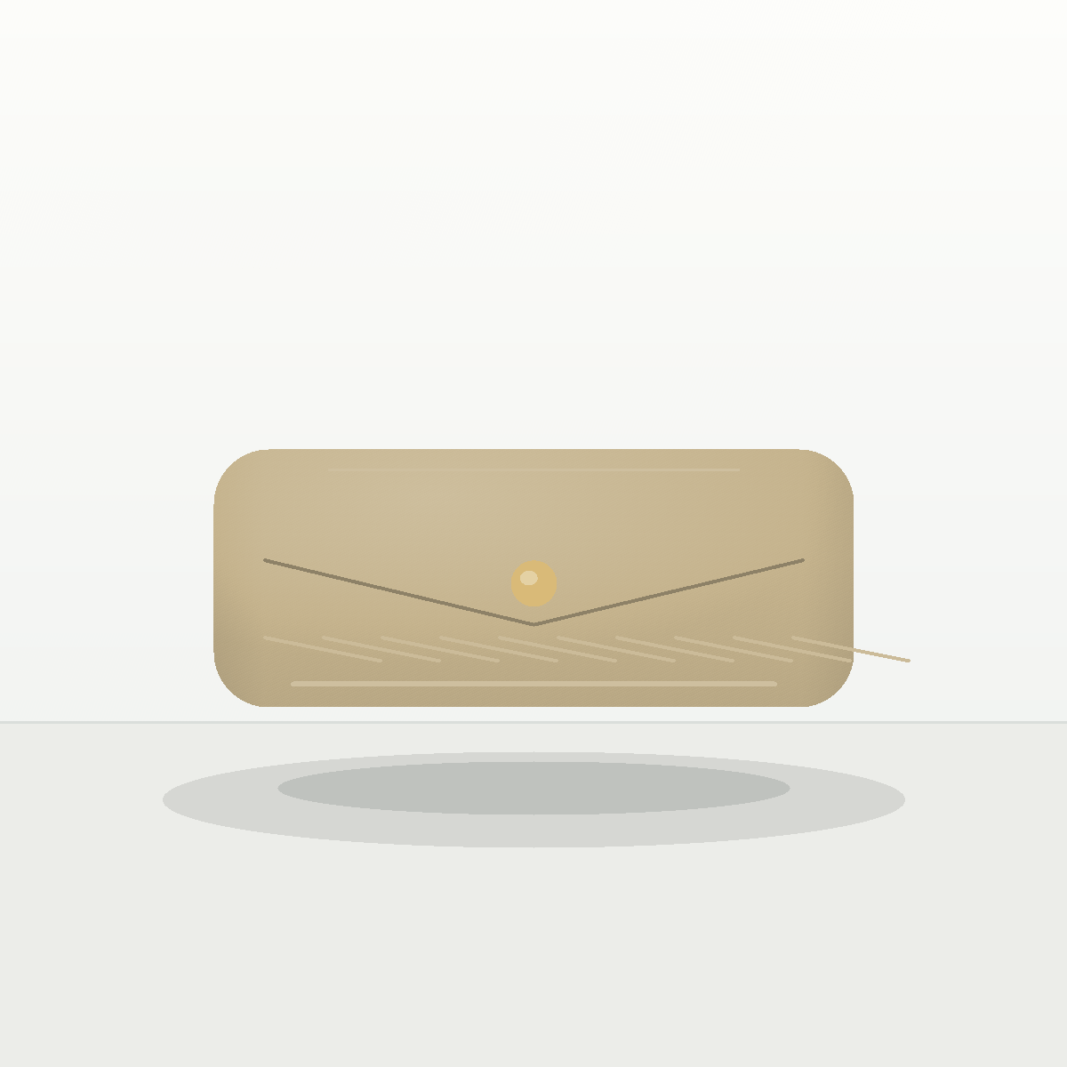 Celineau Archive Champagne Clutch