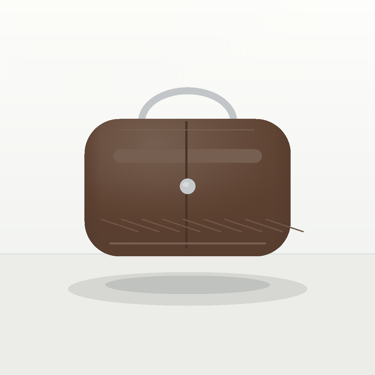 Celineau Archive Cocoa Hobo Shoulder