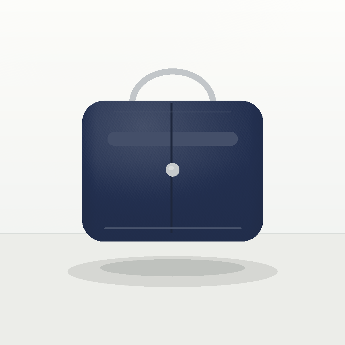 Aureline Paris Navy Structured Satchel