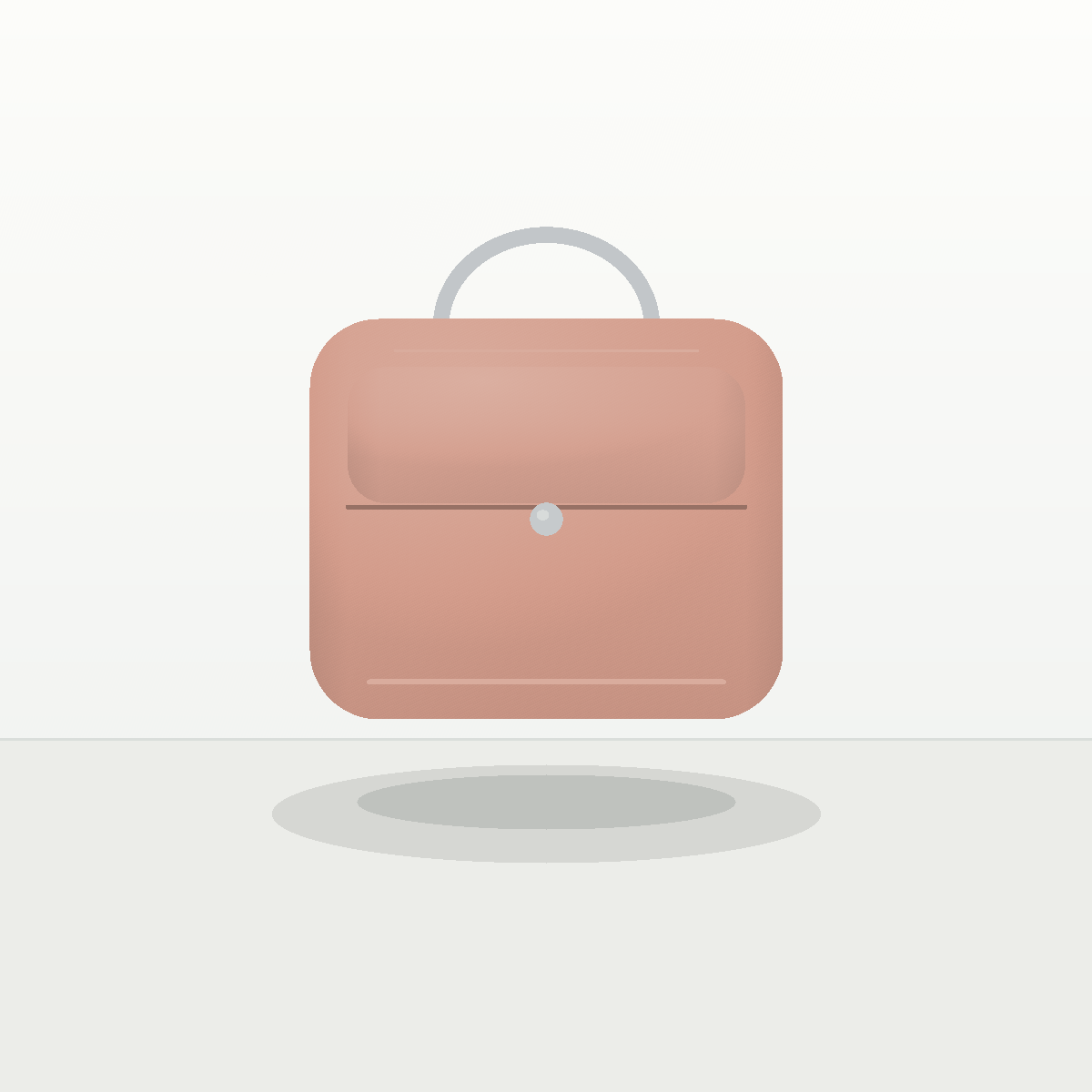 Velour House Rose Gold Mini Bag