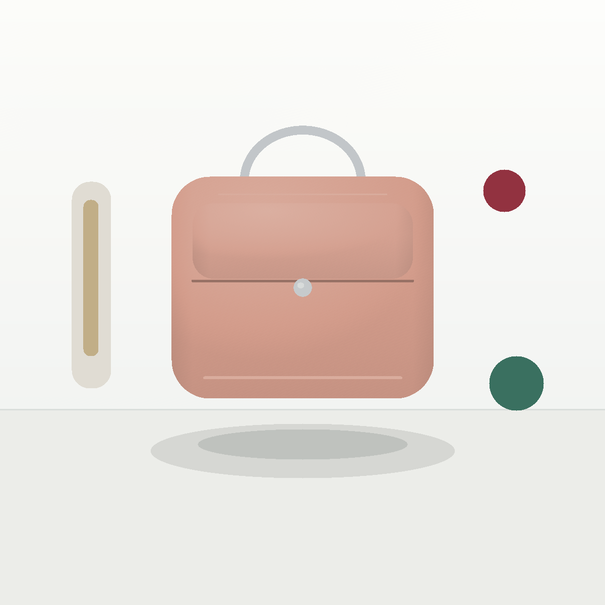 Velour House Rose Gold Mini Bag