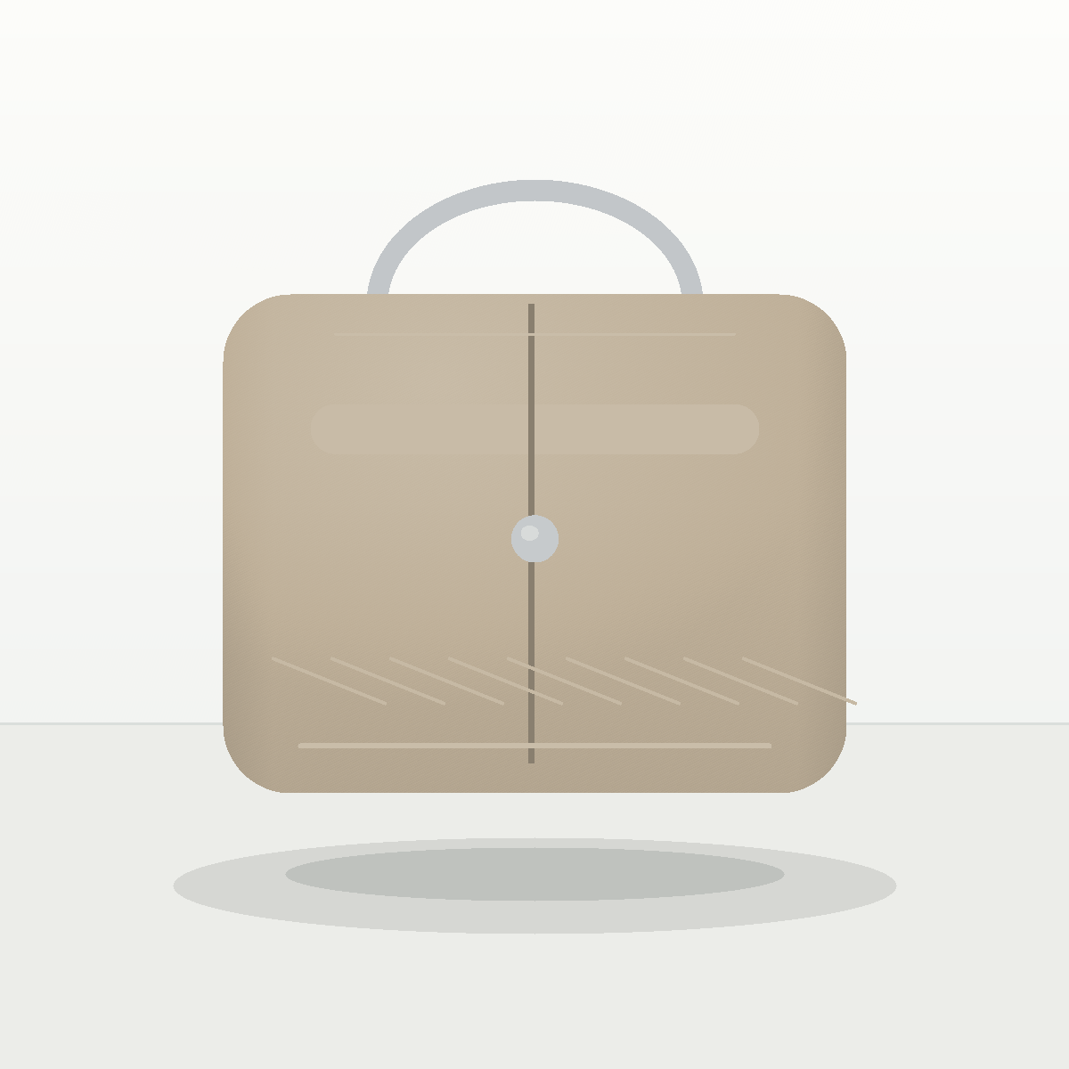 Elenora Mode Sand Soft Tote